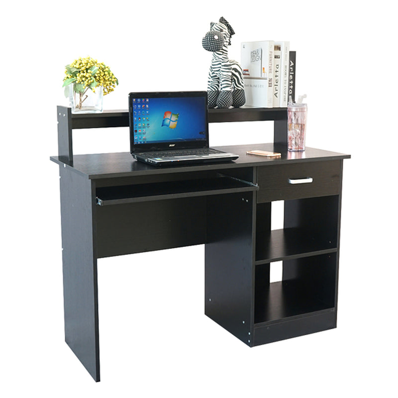 110X50X94Cm One Draw, Two Tiers with Keyboard Rack Computer Desk