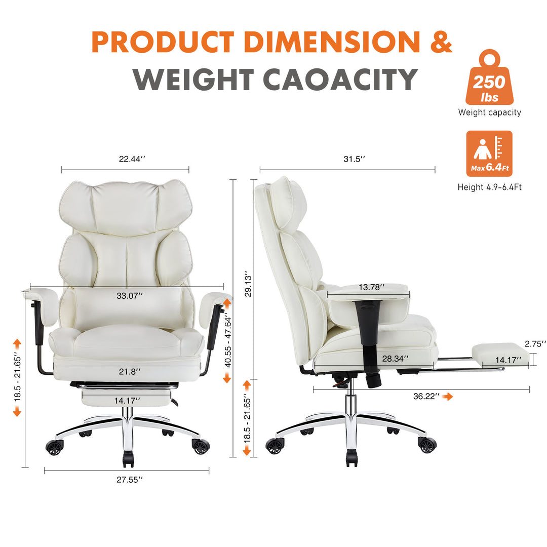 Administrative Home Office Desk and Chair