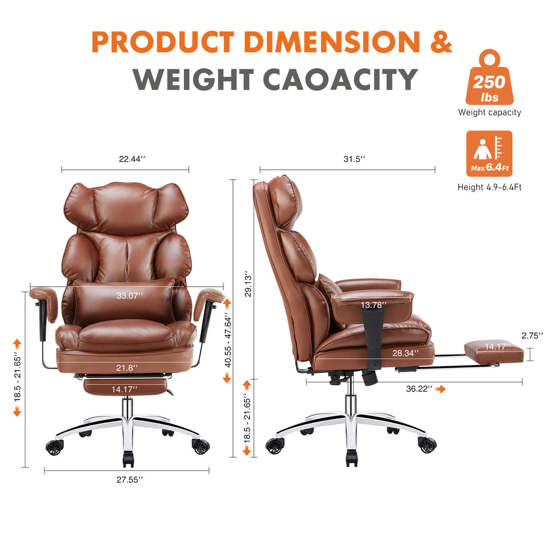 Administrative Home Office Desk and Chair