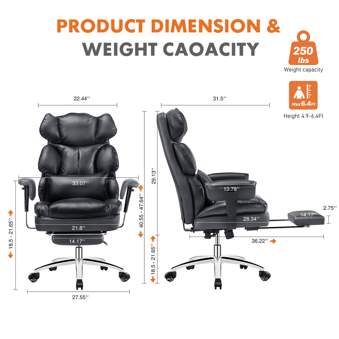 Administrative Home Office Desk and Chair