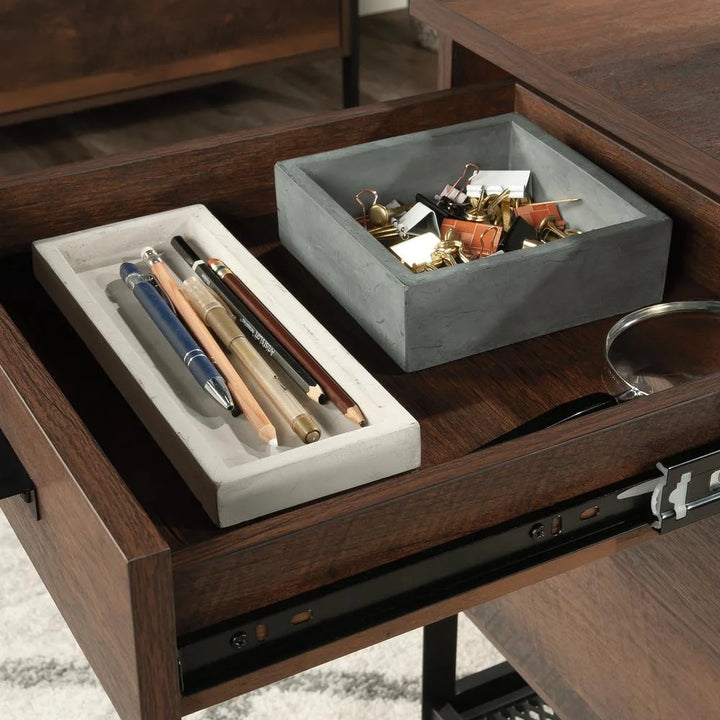 Briarbrook Mobile File, Barrel Oak Finish