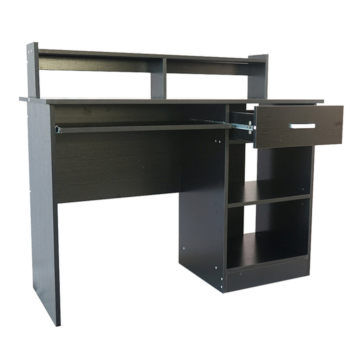 110X50X94Cm One Draw, Two Tiers with Keyboard Rack Computer Desk