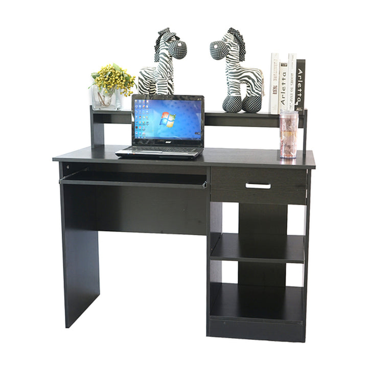 110X50X94Cm One Draw, Two Tiers with Keyboard Rack Computer Desk